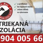 Striekaná izolácia
