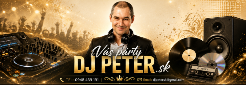 Svadobný DJ - Dj na vašu oslavu, party, stužkovú či inú slávnostnú príležitosť.