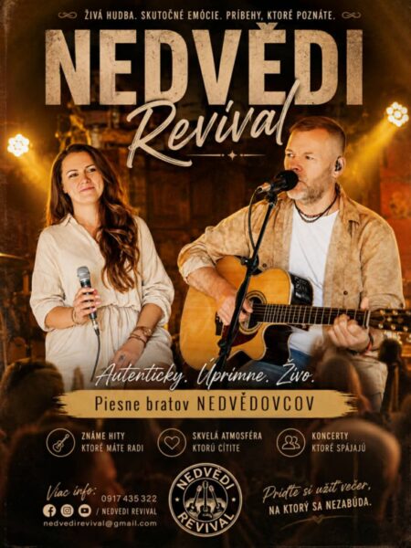 Piesne bratov NEDVĚDOVCOV naživo!