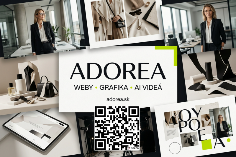ADOREA – Tvorba webových stránok, grafika a AI videá